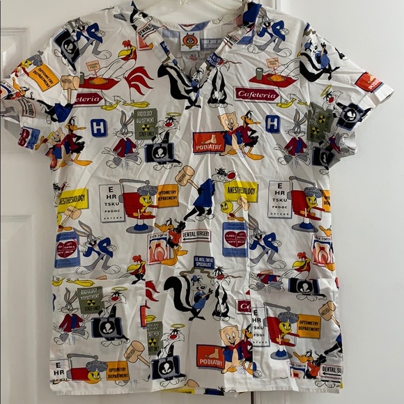 Warner Bros. Other - Looney Tunes (Warner Bros.) Scrub Top